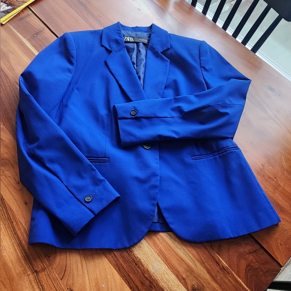 Blue Blazer - Zara